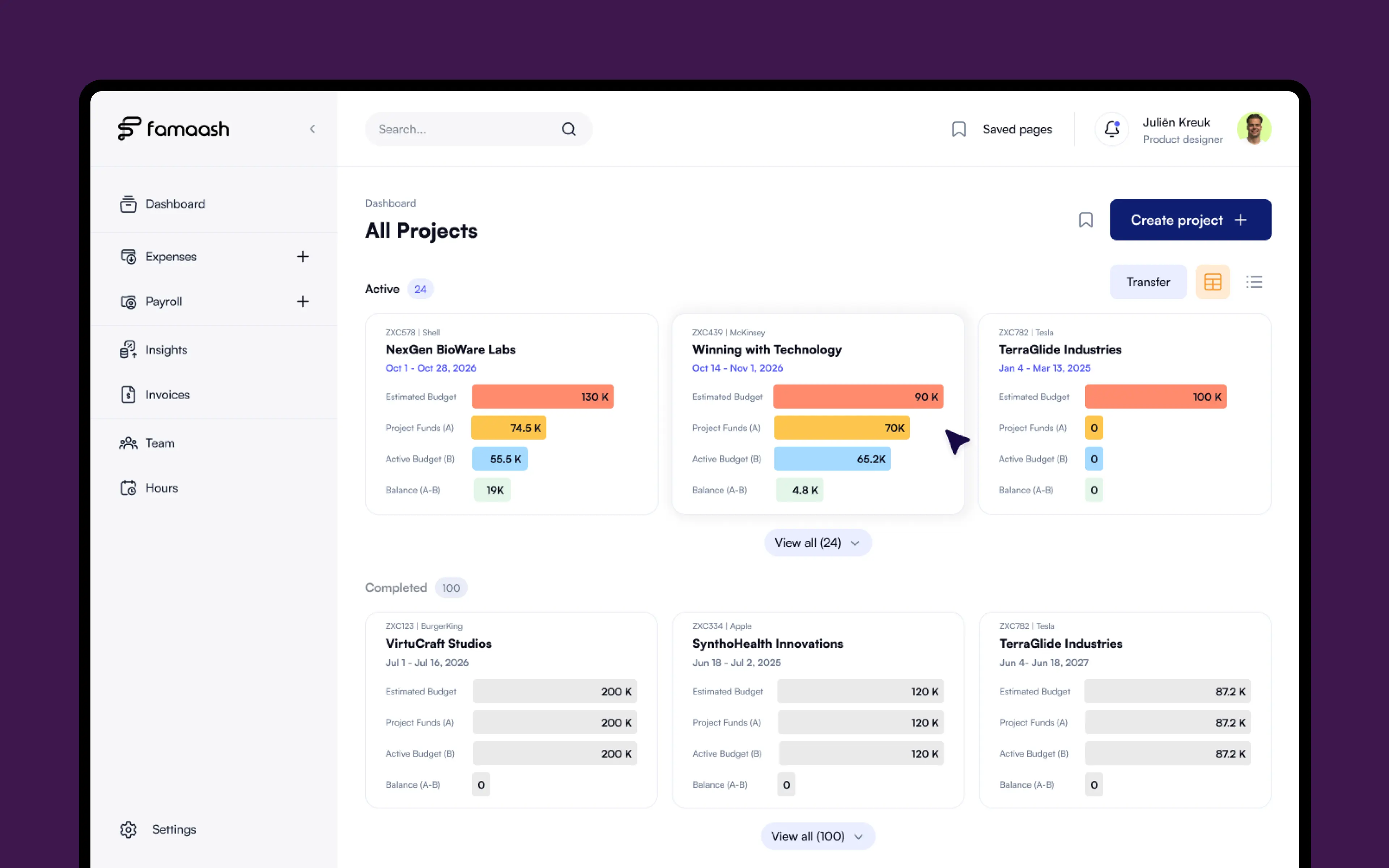 Man wearing VR glasses