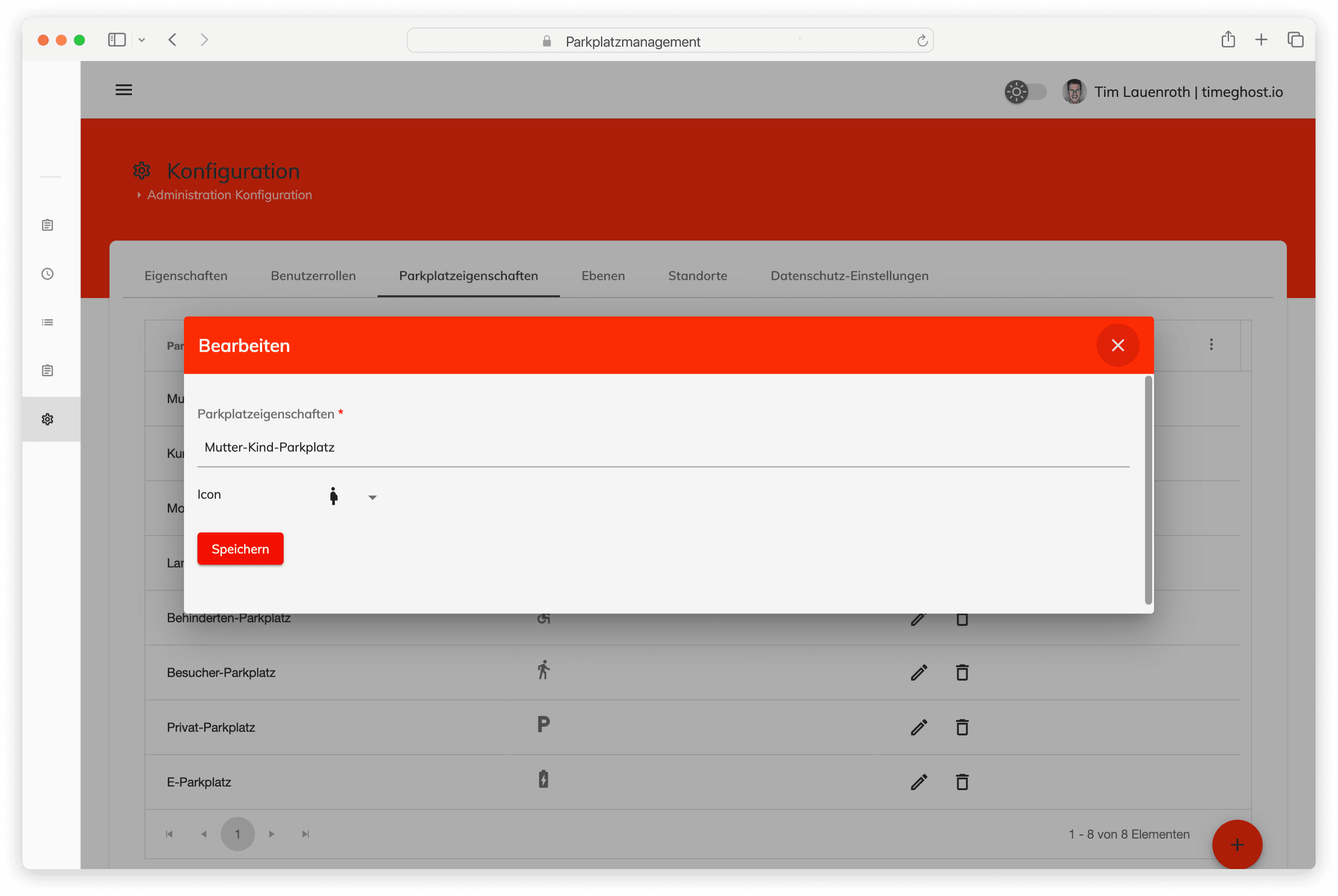 Parkplatzmanagement timeghost SharePoint Frameworkanagement timeghost SharePoint Framework