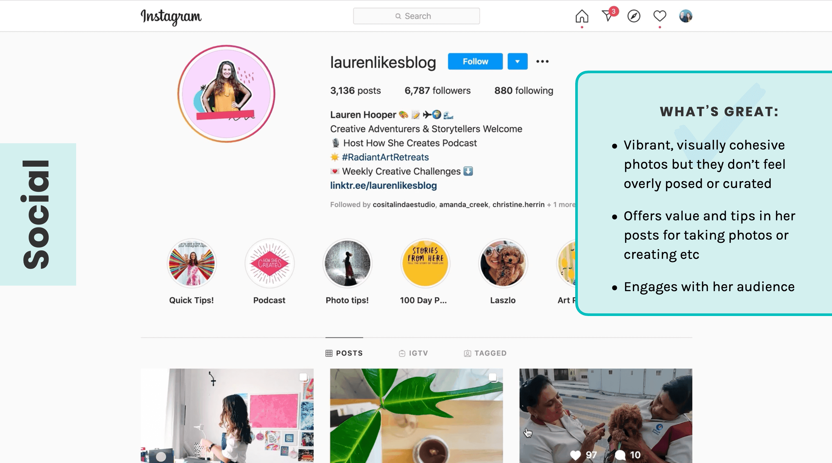 Give value where people are on social media