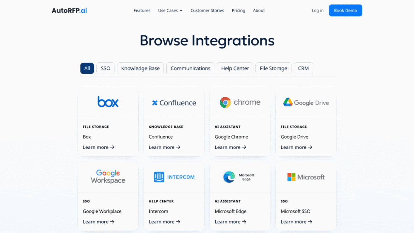 Browser integrations