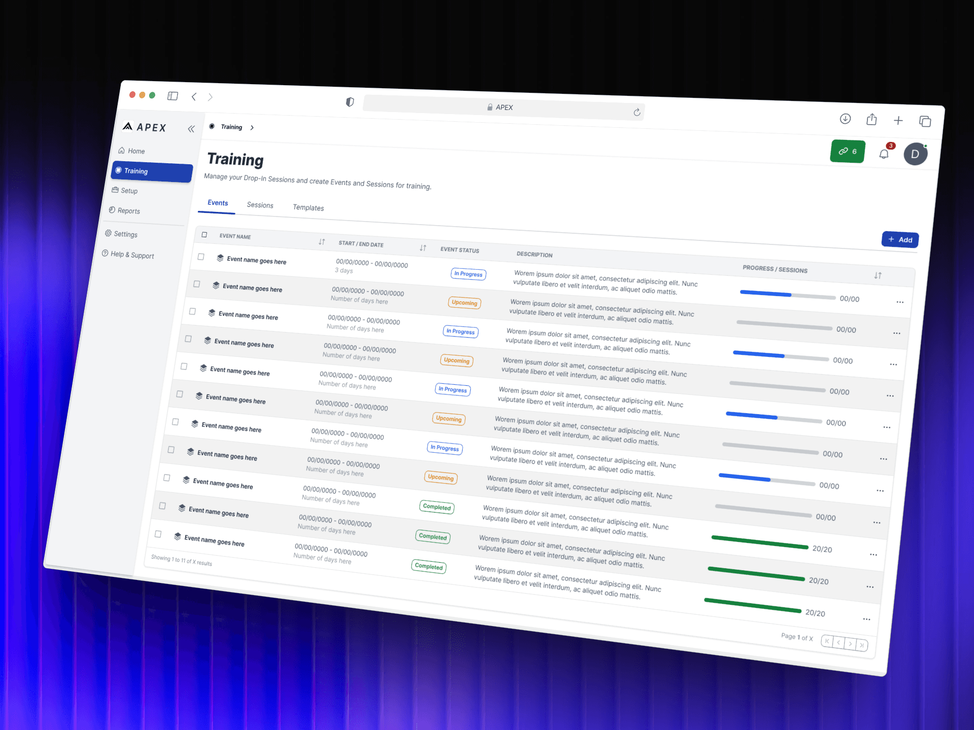 A large group photo of diverse team members gathered in an industrial-style space with arched ceiling.
