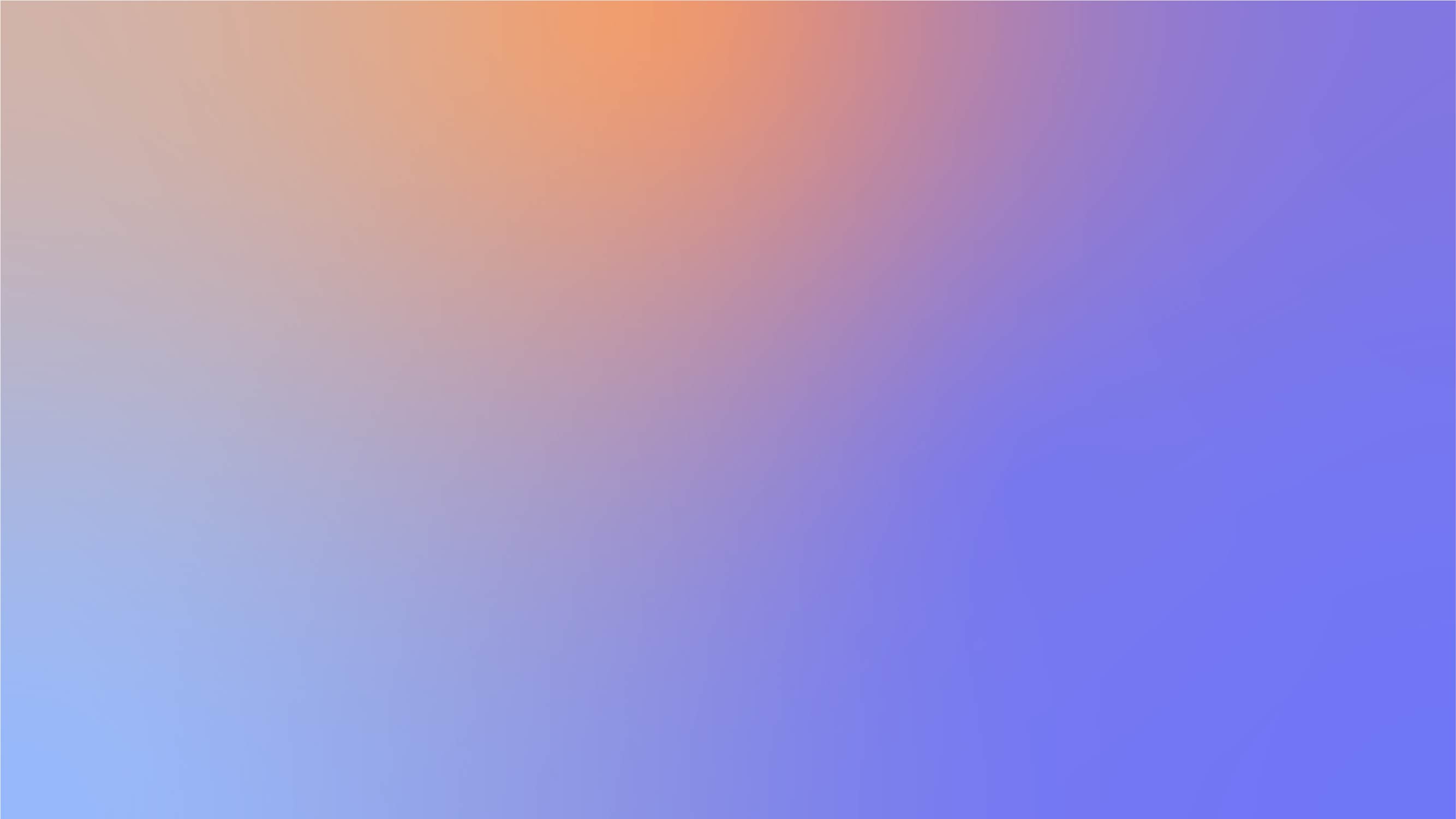 Blue-Purple-Orange background gradient