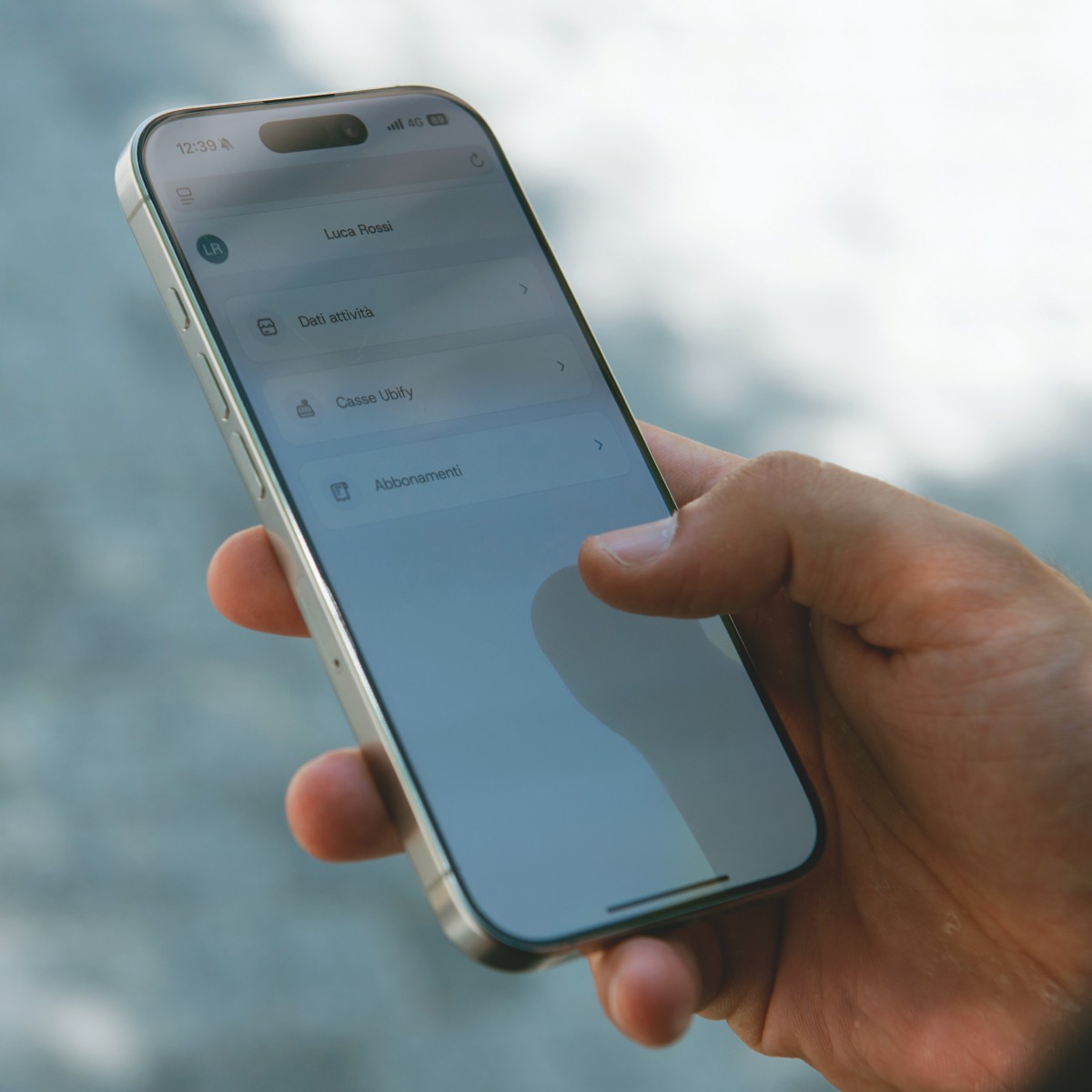 Con il kit cassa di ubify hai l'app gratuita