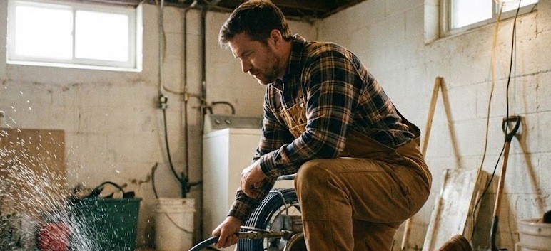 Drain Cleaning Services in Langle