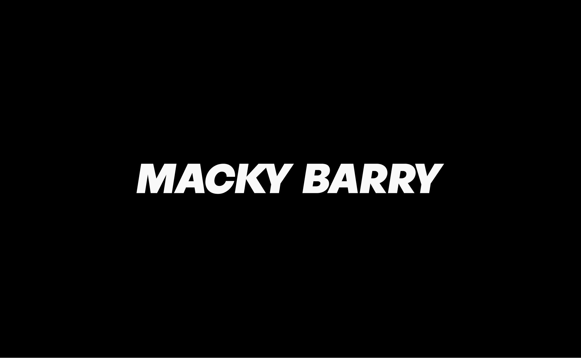 Logo Macky Barry