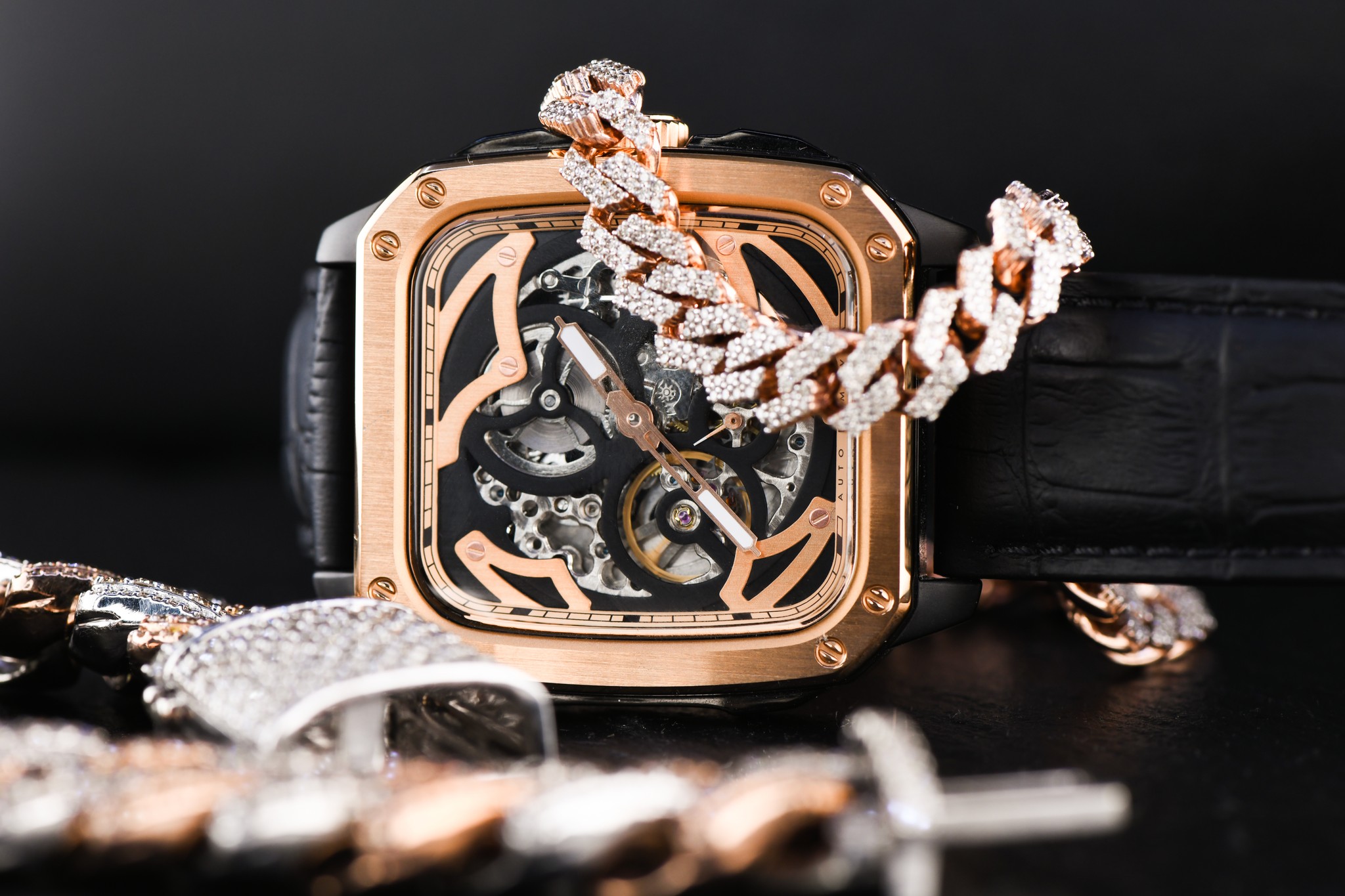Iced Out Watch