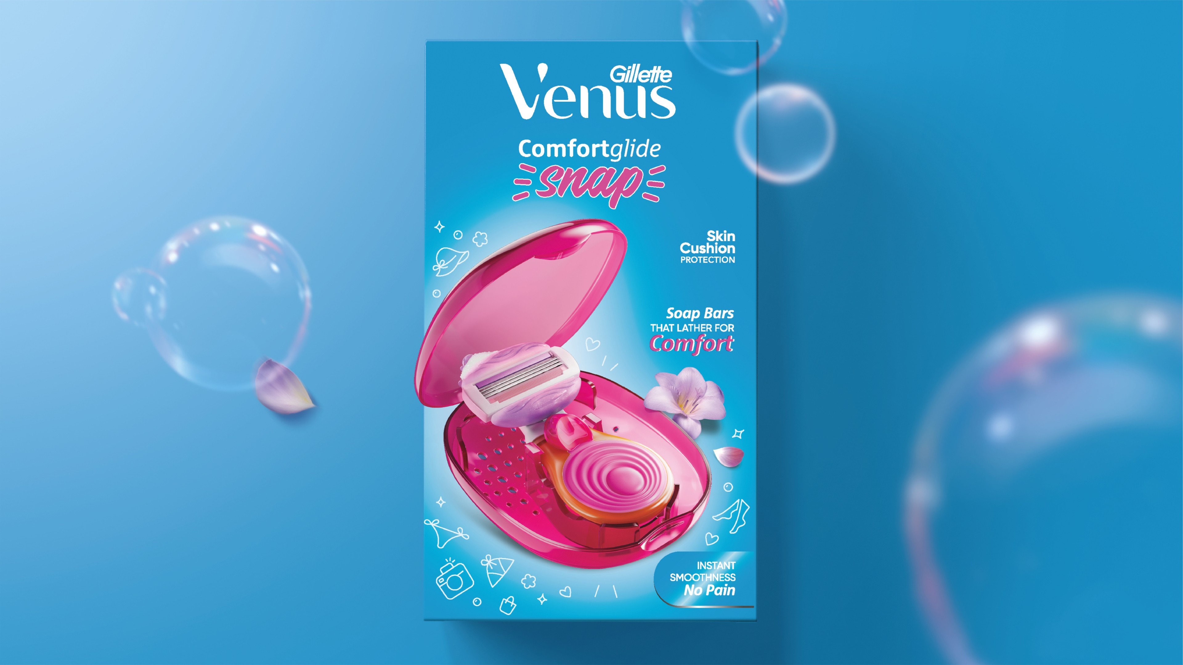 Venus Snap Packaging