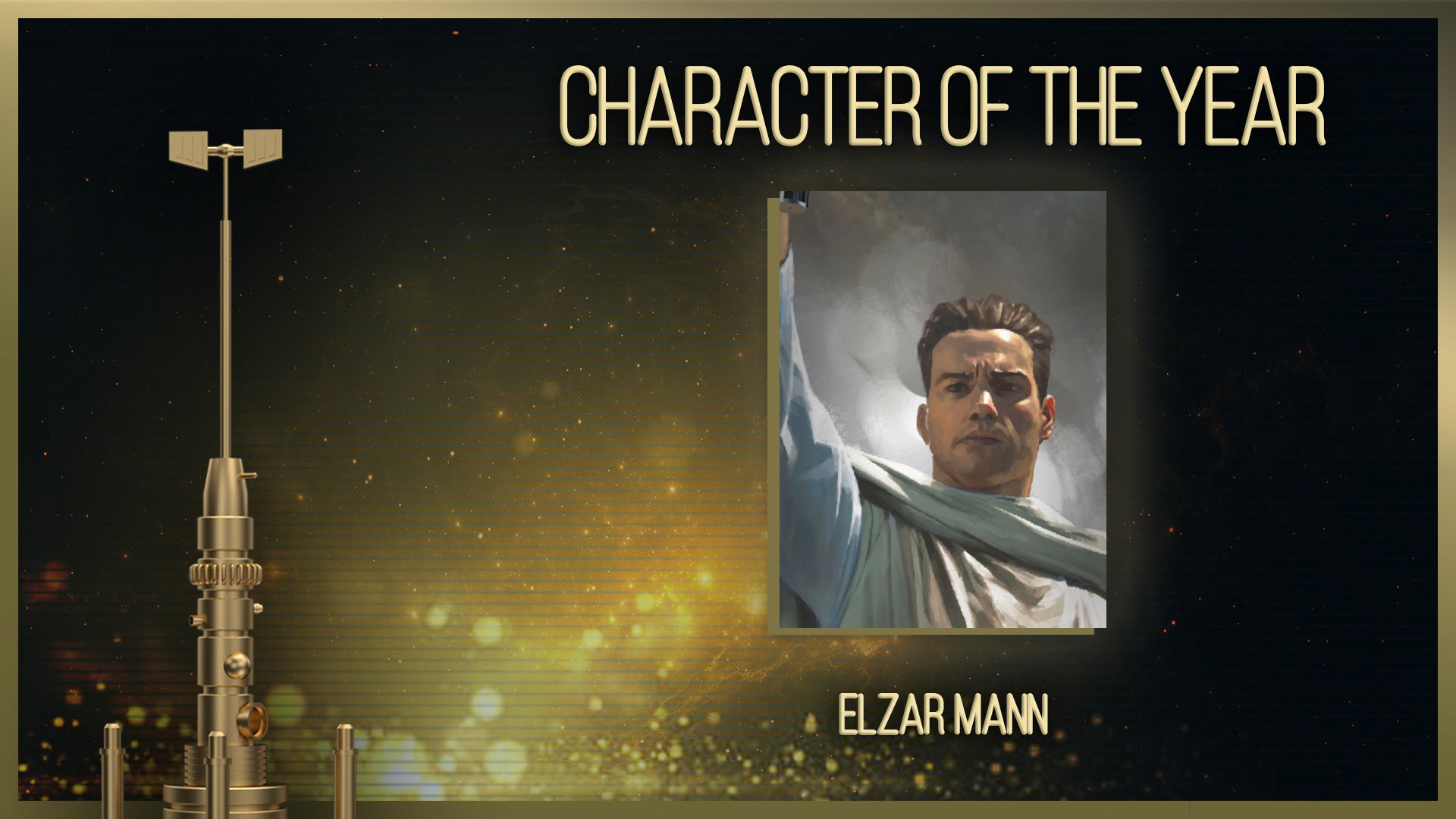 Character of the Year Elzar Mann