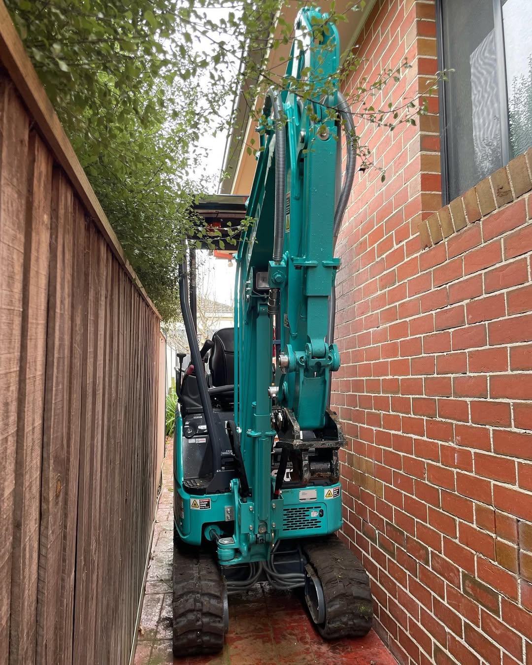 Tight Access Excavation - Morang