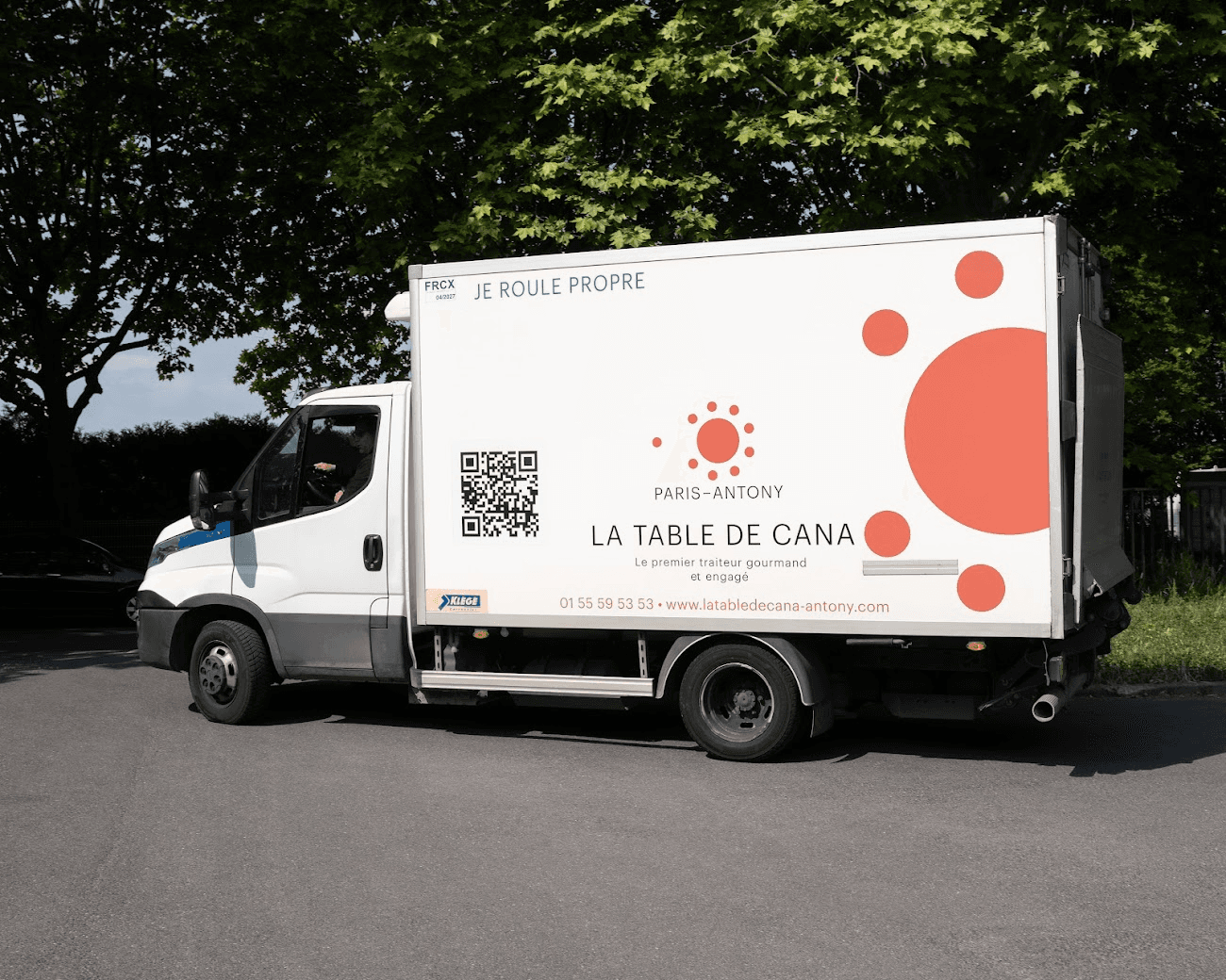 Camion de livraison La Table de Cana