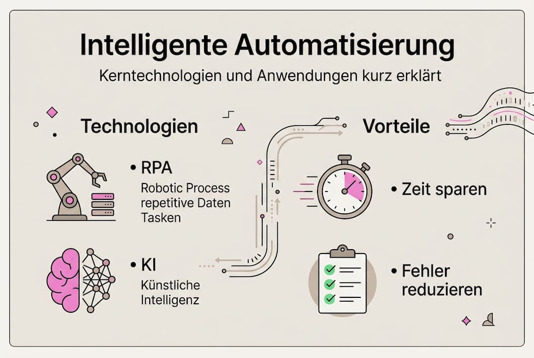 Übersicht: Wie intelligente Automatisierung Unternehmen mit moderner Technologie und klaren Vorteilen voranbringt