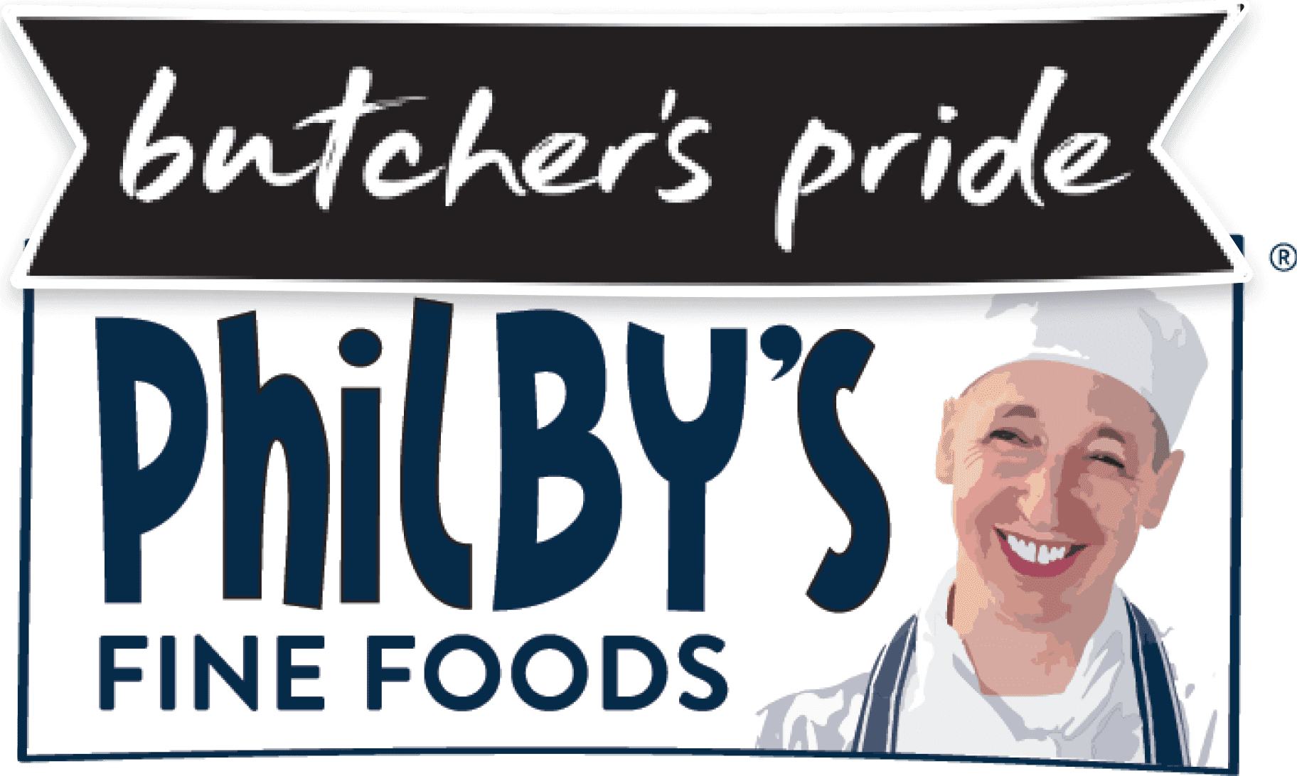 Butcher's Pride x Philby's Fine Foods logo