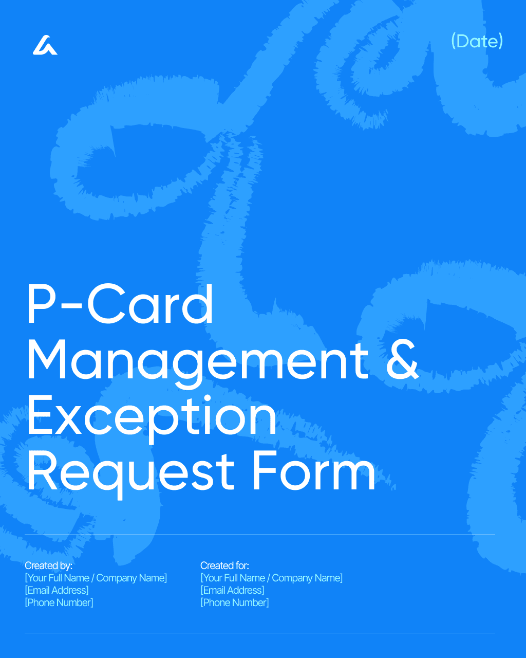 P-Card Management & Exception Request Form