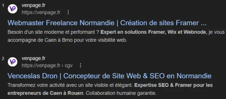 Favicon - Recherche moteurs de recherche