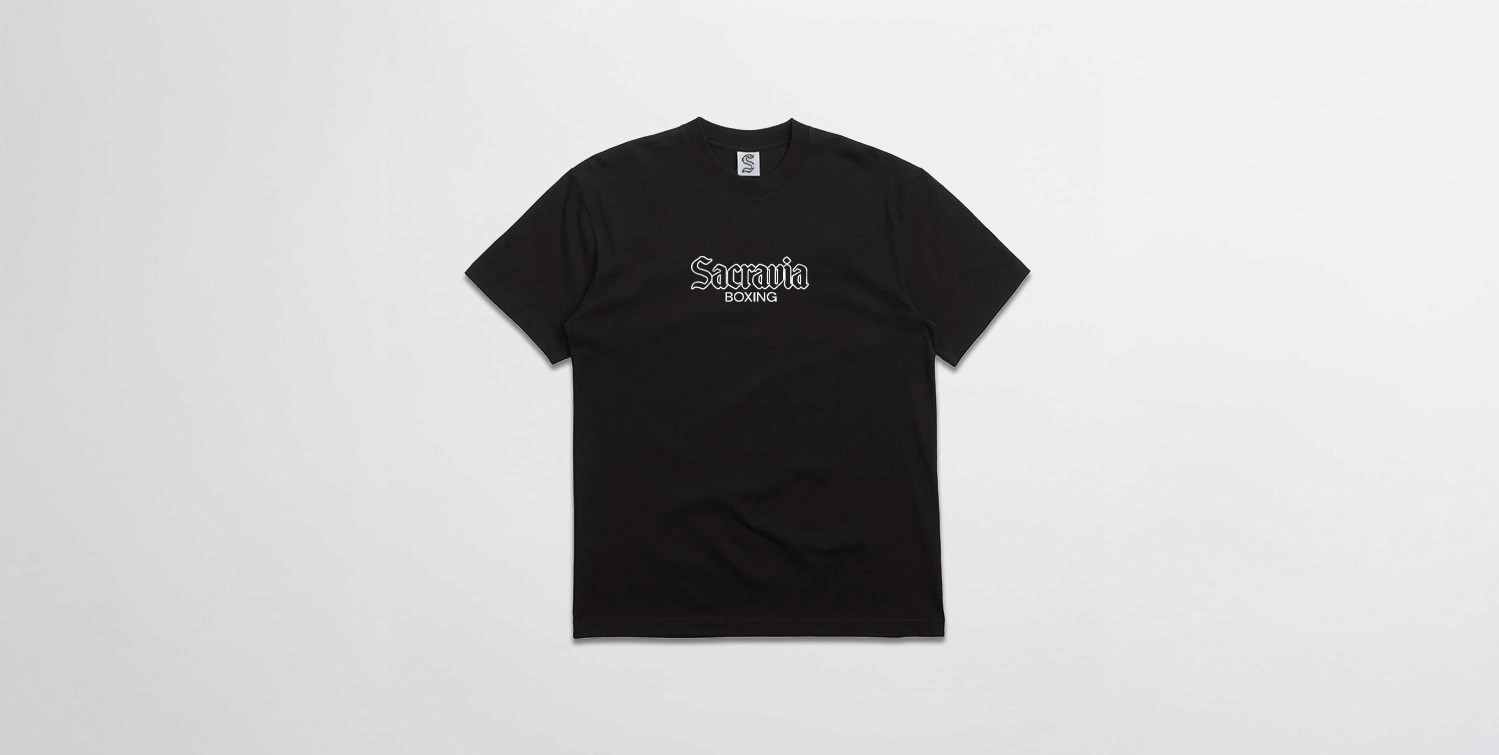 boxing class t shirt with dtf print