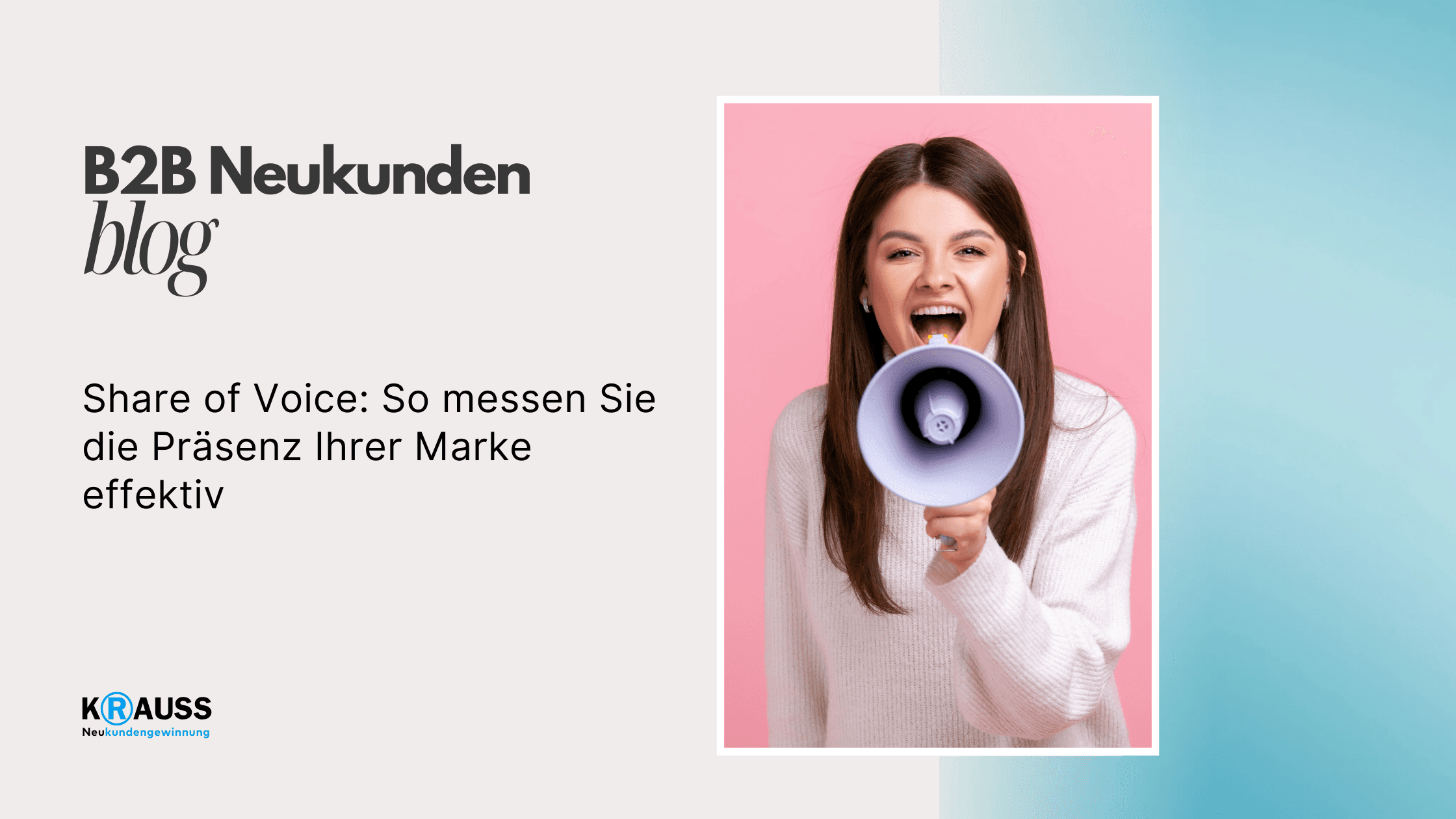 Share of Voice: So messen Sie die Präsenz Ihrer Marke effektiv