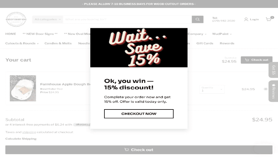 Convert Cart Abandoners