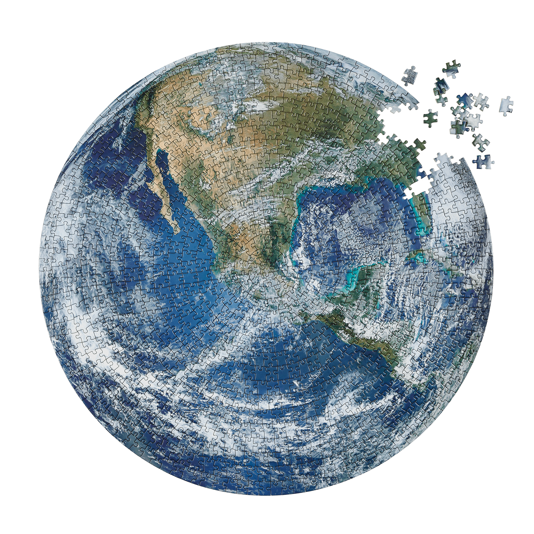 The Earth 1000 piece puzzle