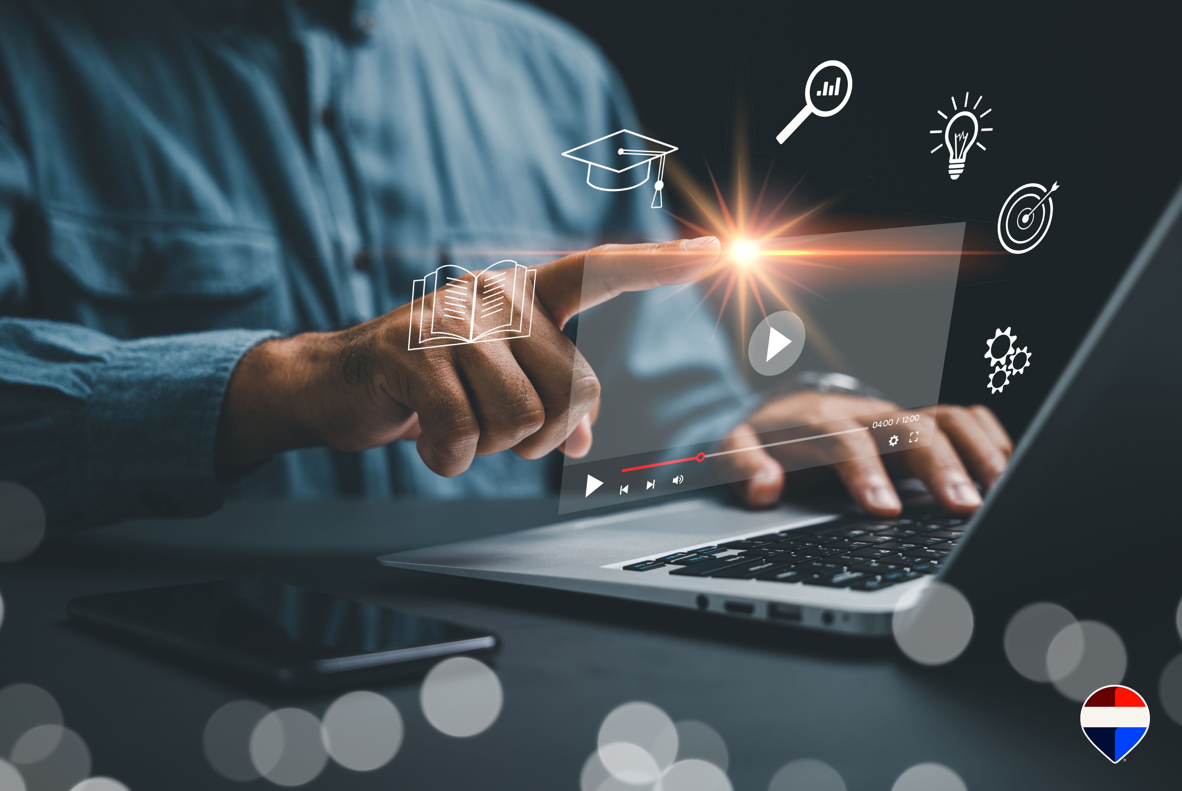 Produzione di contenuti video e multimediali al computer per la promozione online di una casa in vendita