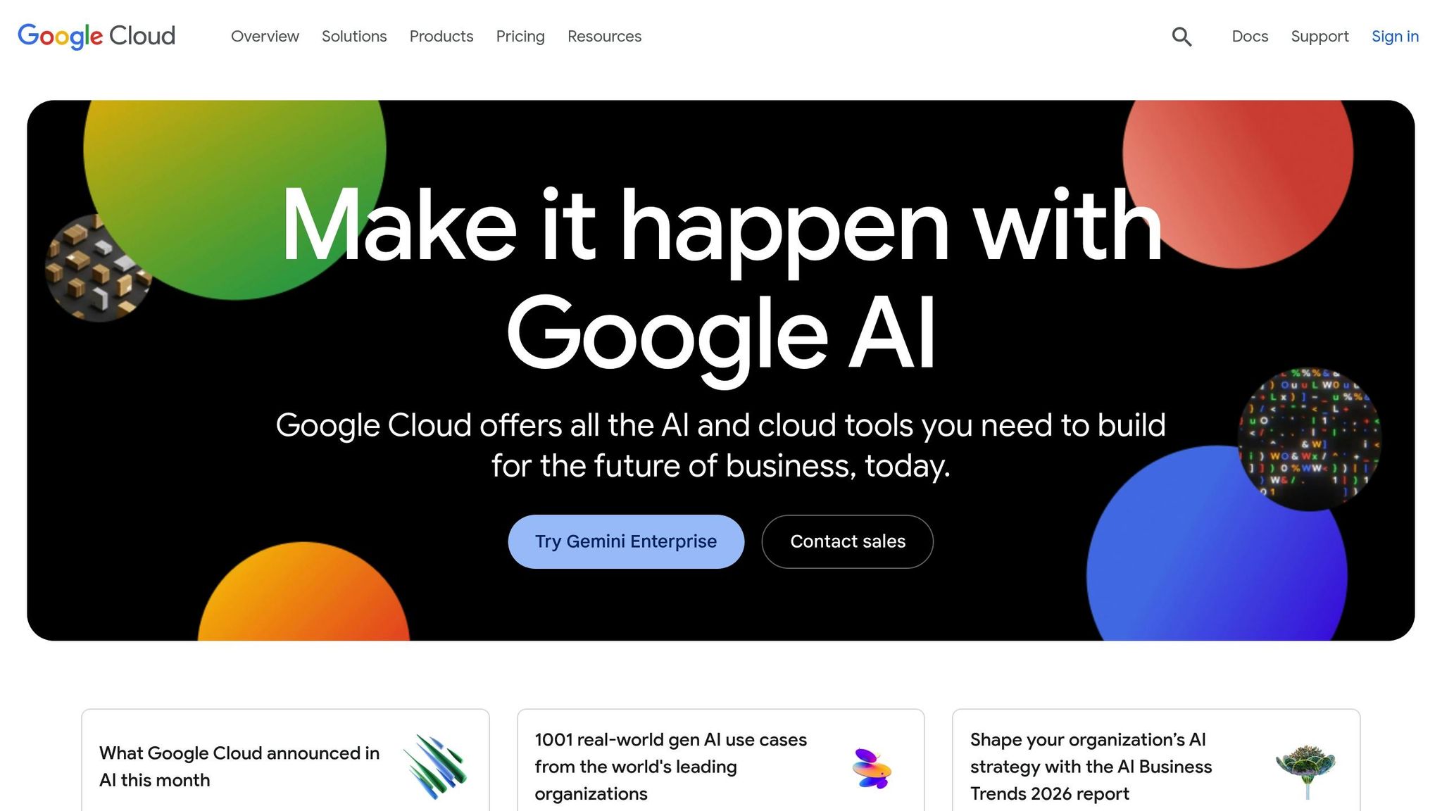 Google Cloud AI