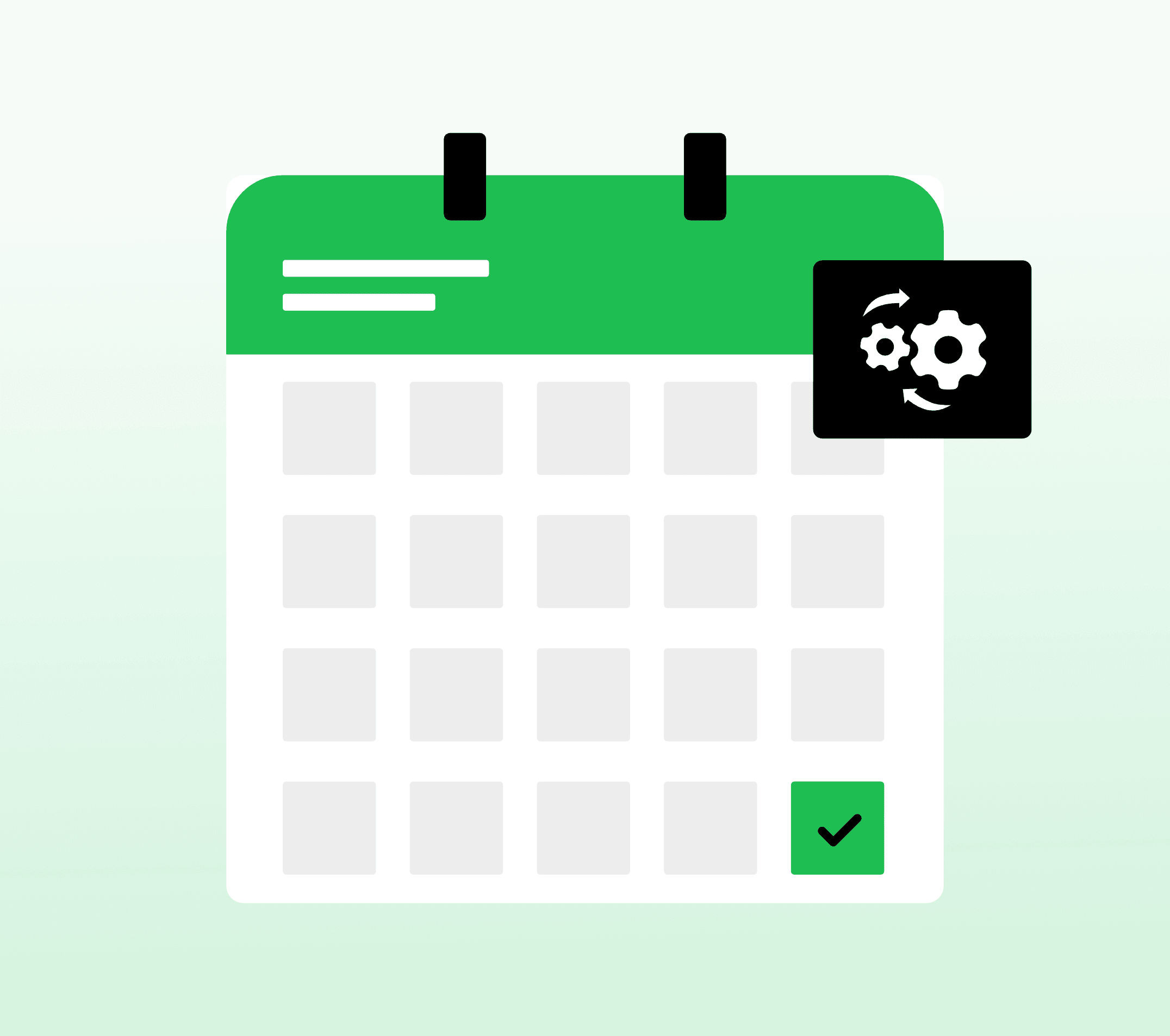 CAlendar showing the 4th Friday