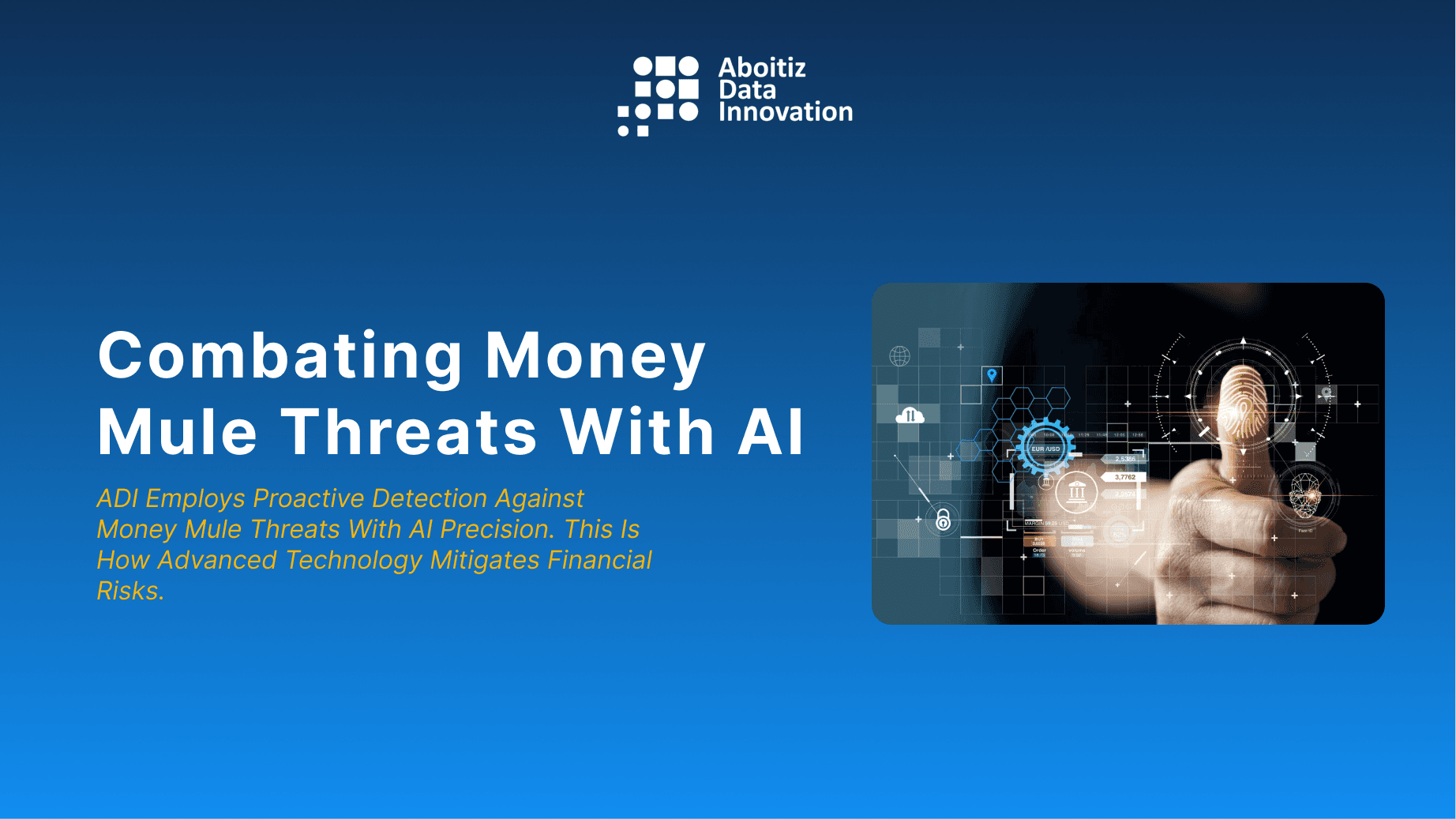 Combating Money Mule Threats with AI