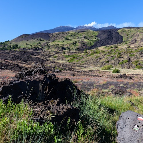 Vista para o Etna