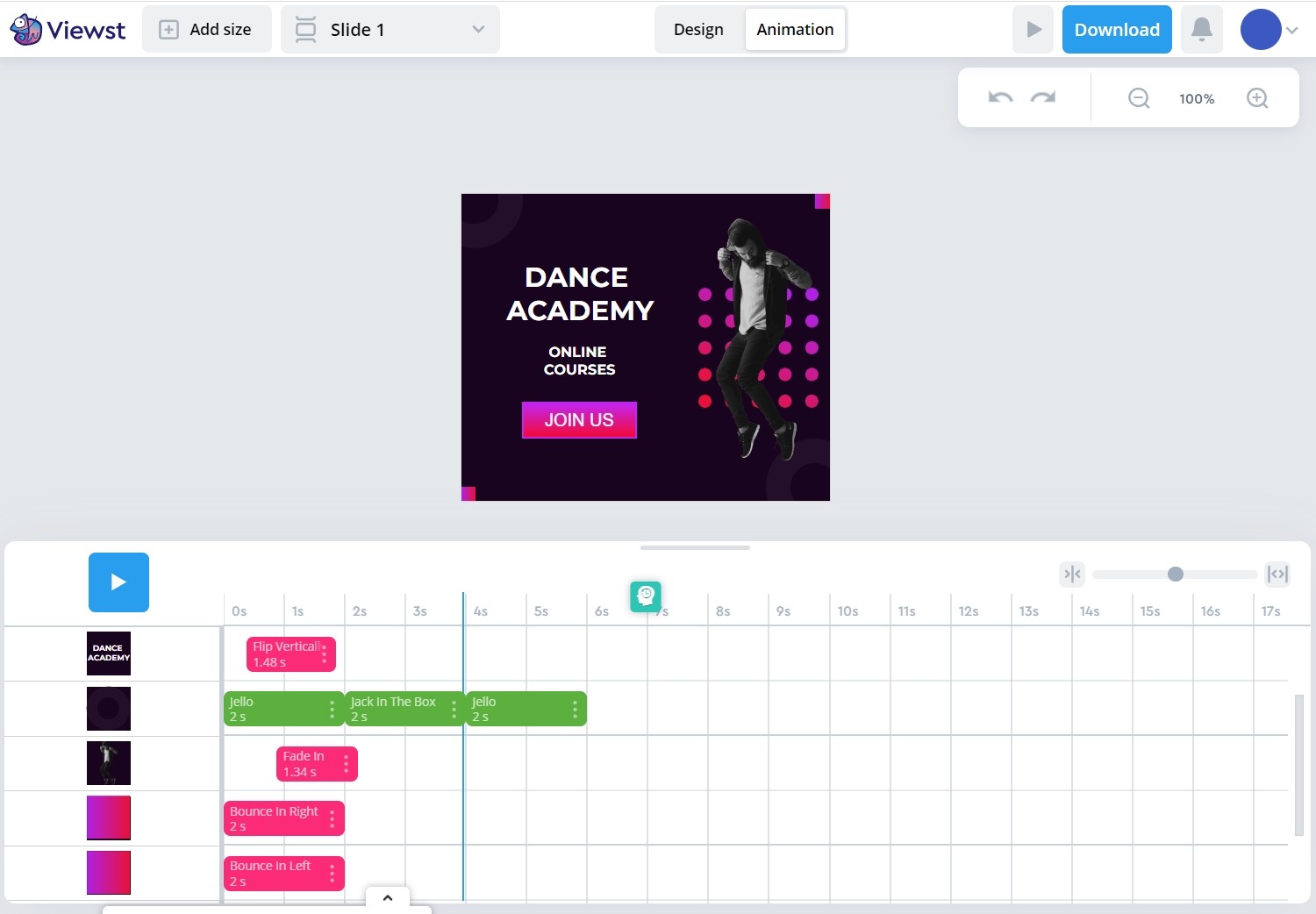 Viewst Animation page