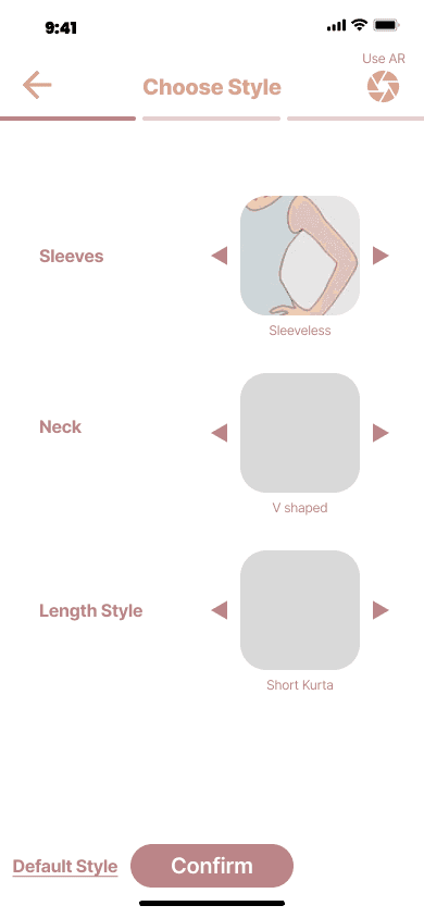 Choose style