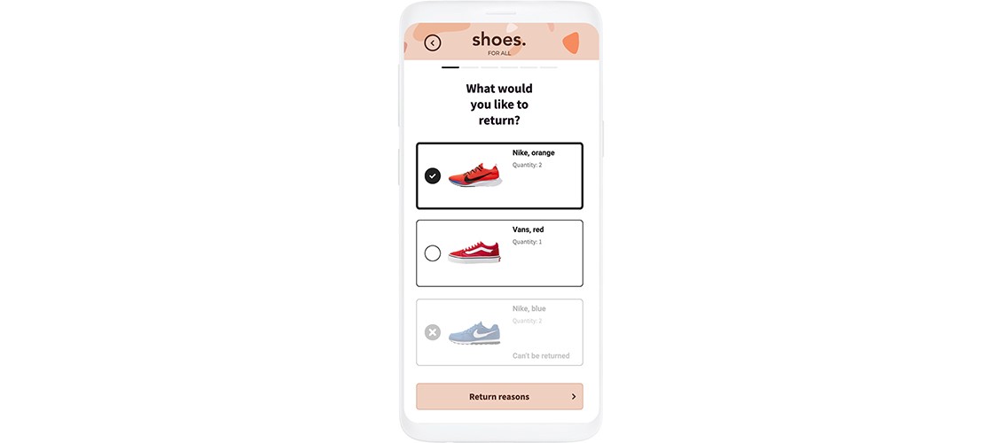 Returns portal with Sendcloud