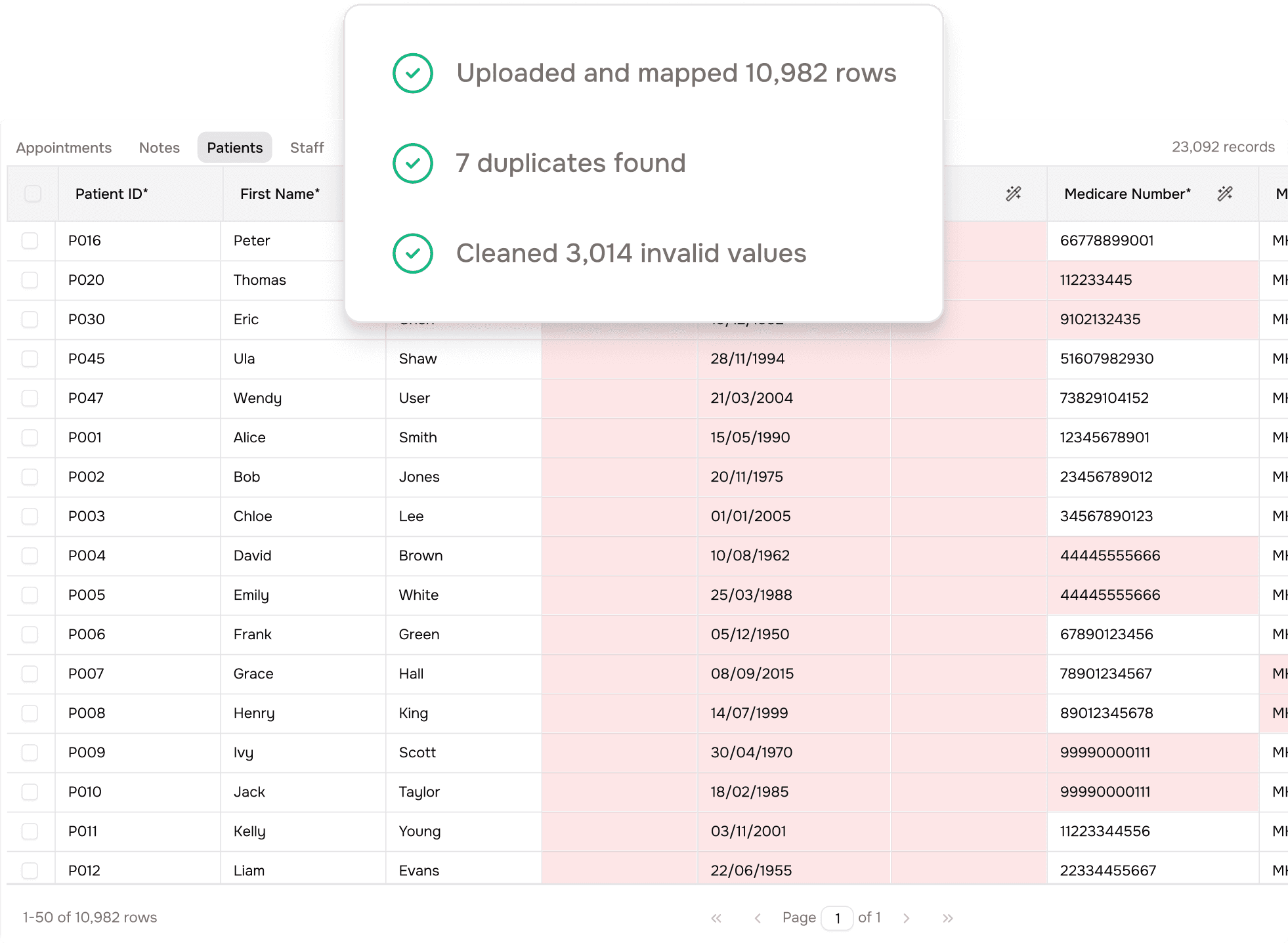 An image of Freelio's budget ui