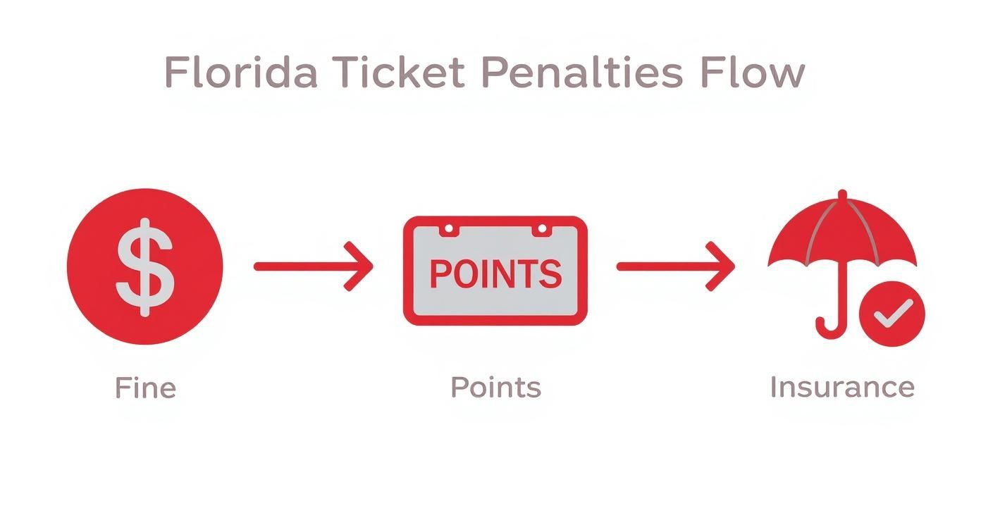 Infographic about how to get a careless driving ticket dismissed