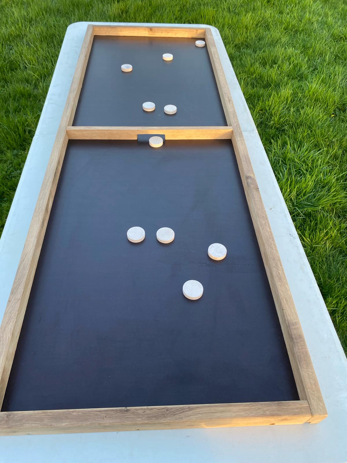 Jeu en bois le passe trappe