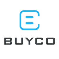 This is the logo of Buy in blue and black with white background. Buyco builds technology that streamlines shipping operations. Our cloud-based maritime management platform enables end-to-end shipment operations management.