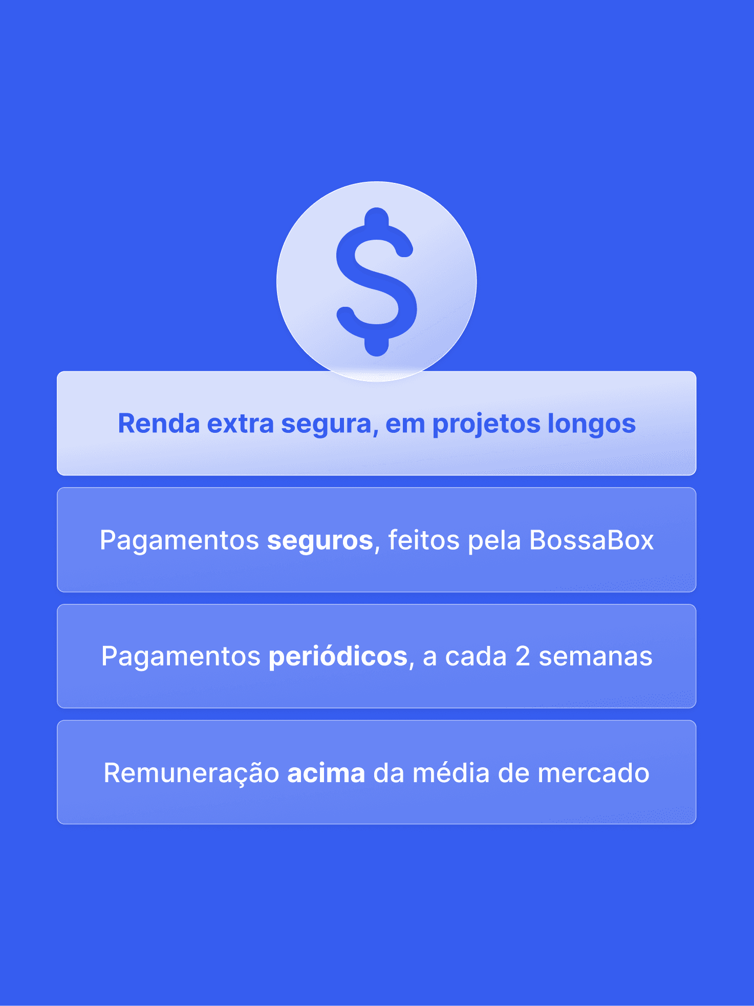 remuneração na BossaBox