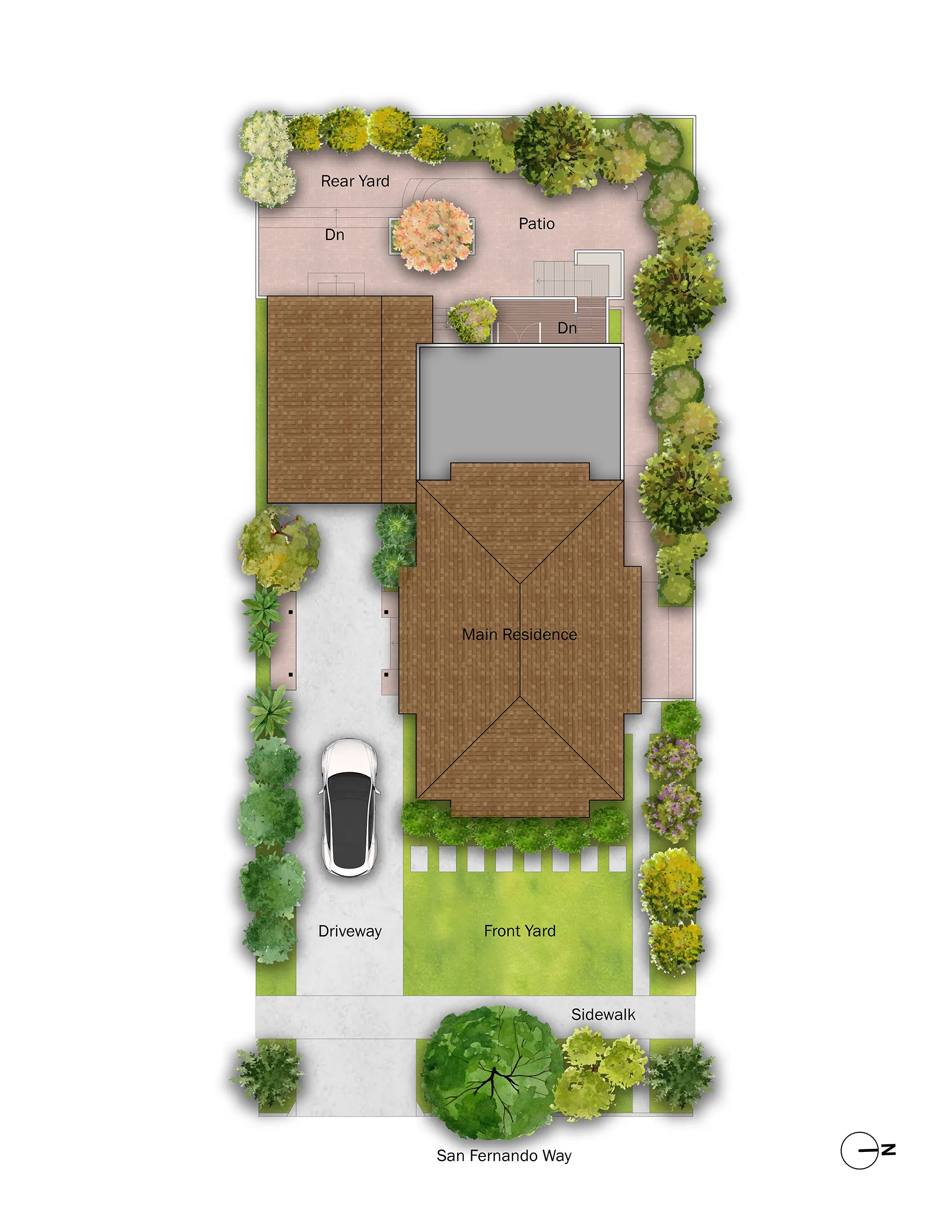 San Fernando Way Site Plan