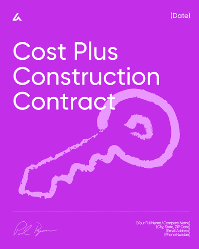 Cost Plus Construction Contract