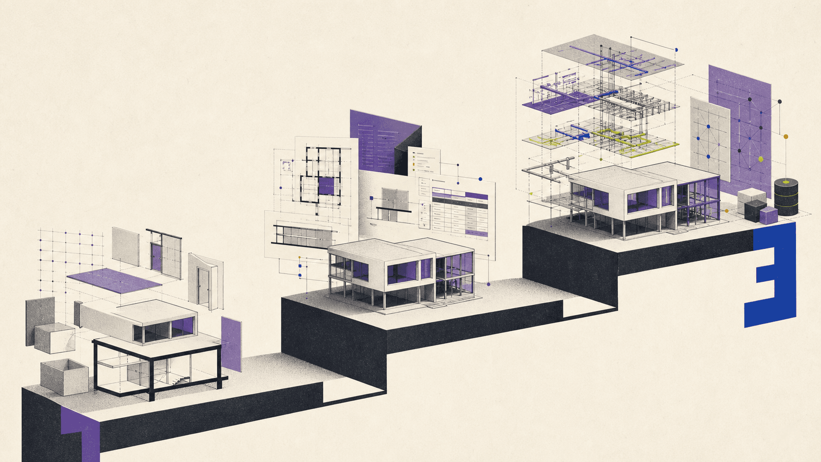 Revit learning progression from modeling fundamentals to architectural documentation and BIM coordination