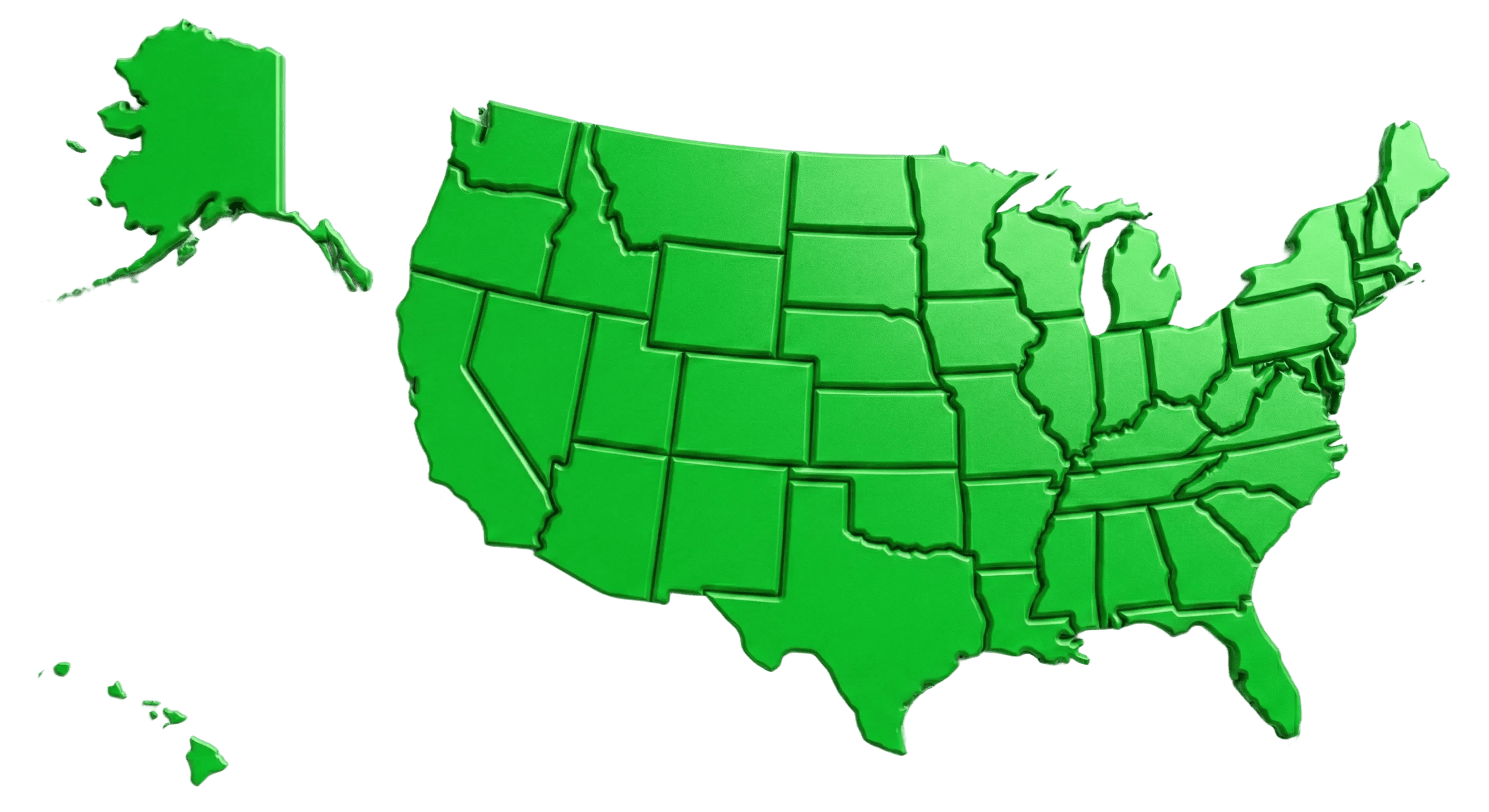 United States map graphic highlighting 1v1Me esports staking app availability across all 50 states