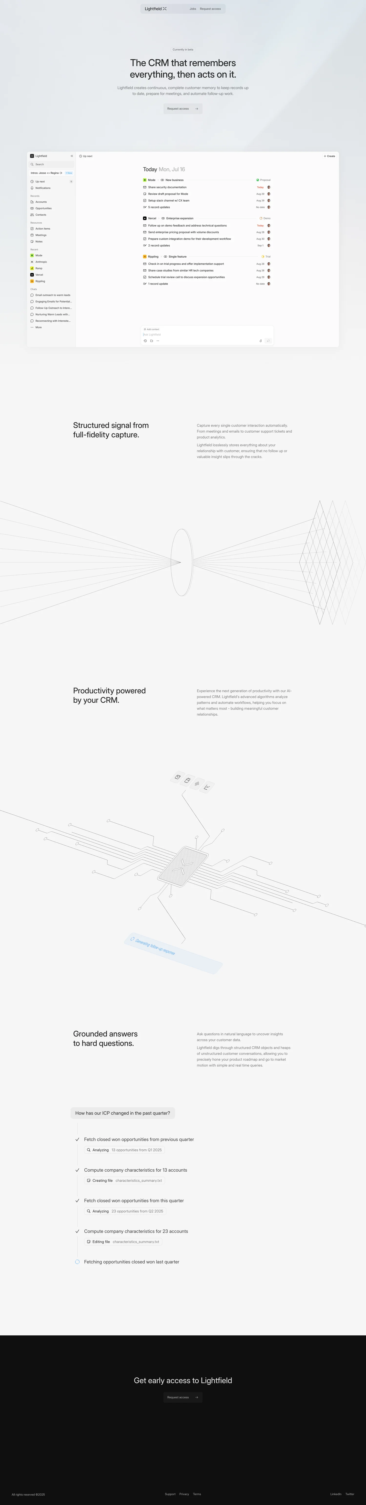 Lightfield.app is a platform that enables users to create and manage immersive light field experiences for various applications, enhancing visual storytelling and interactive media.