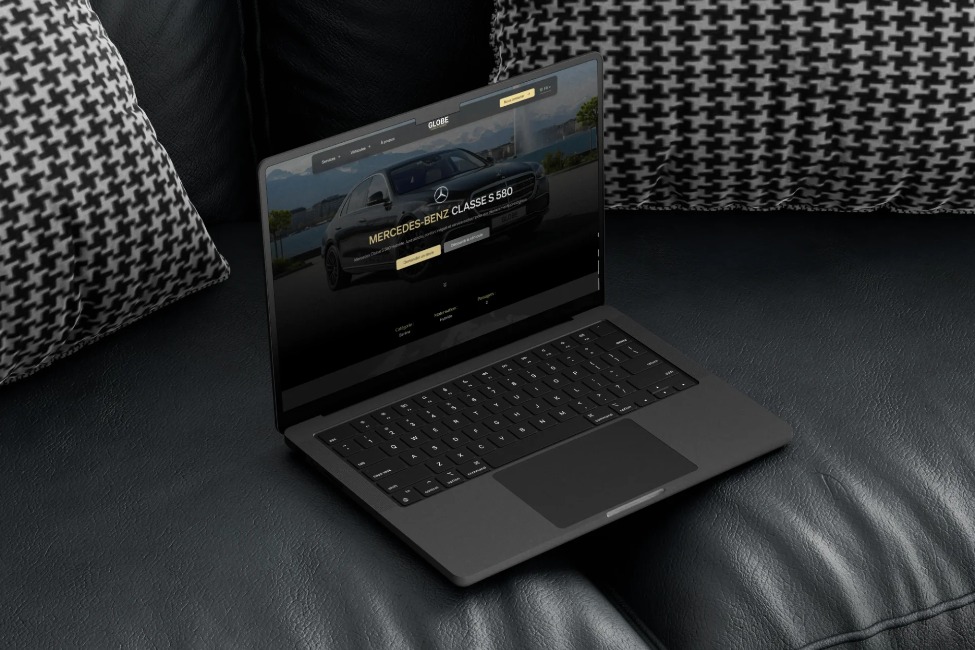 création d'un cms sur-mesure pour la flotte de véhicules de globe limousines