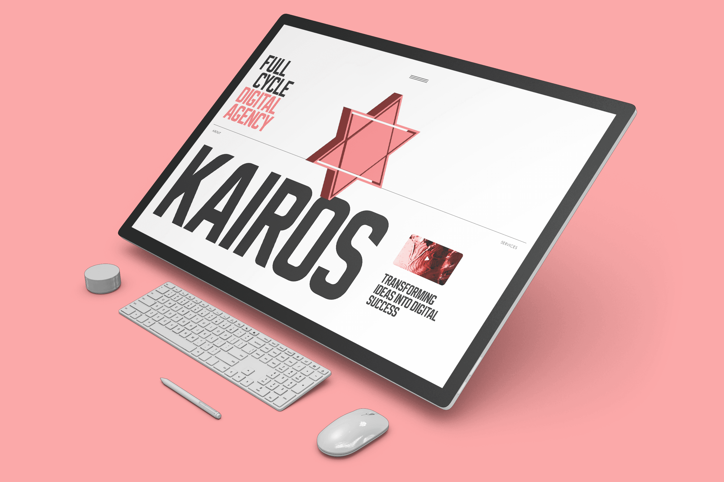 Kairo5 Marcom Website UI