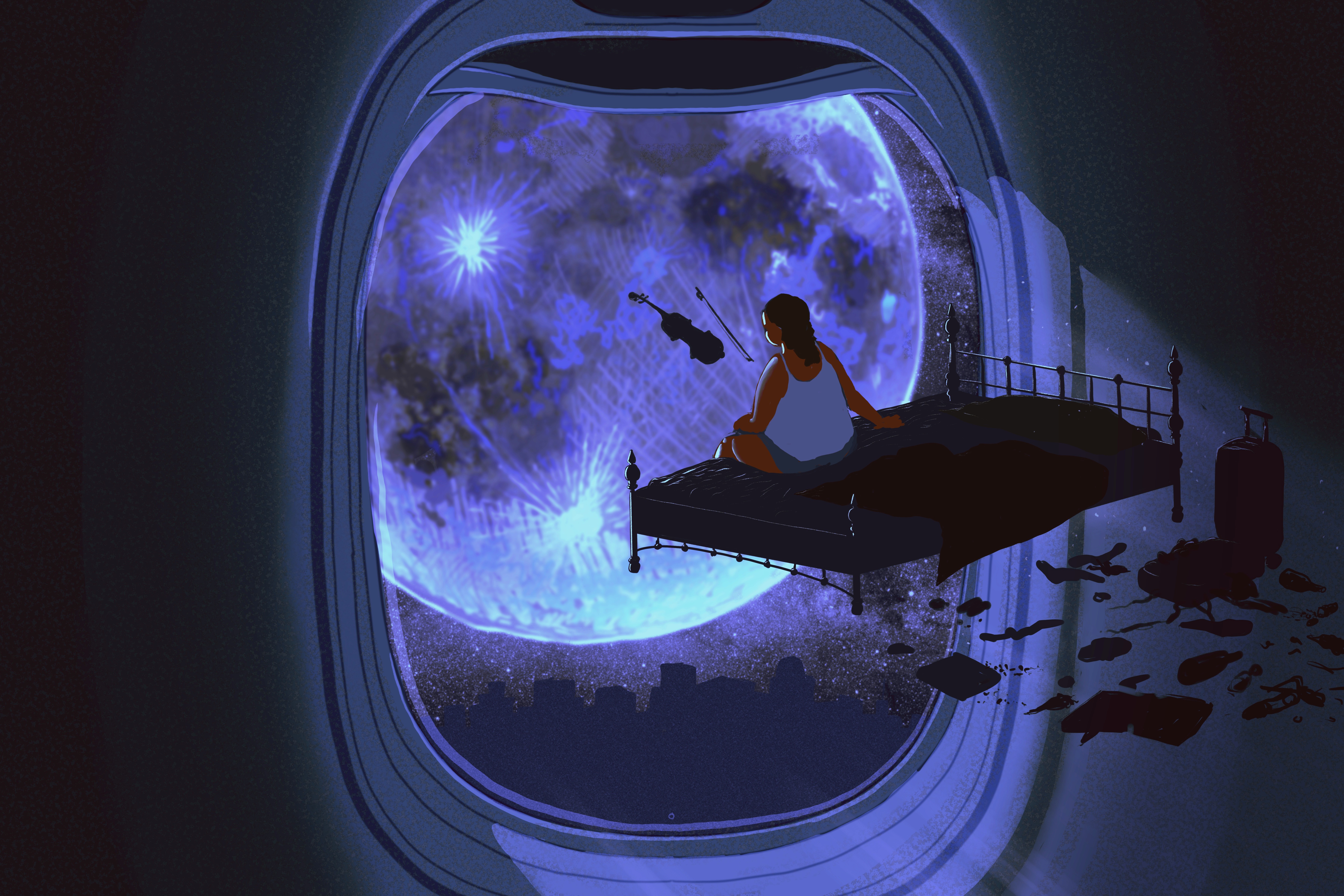 The Growing Moon