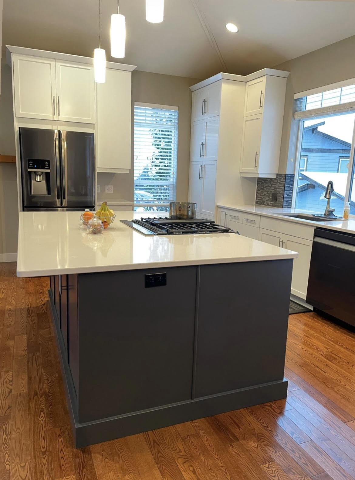 Peinture de cabinet - Peinture residentielle Boucherville