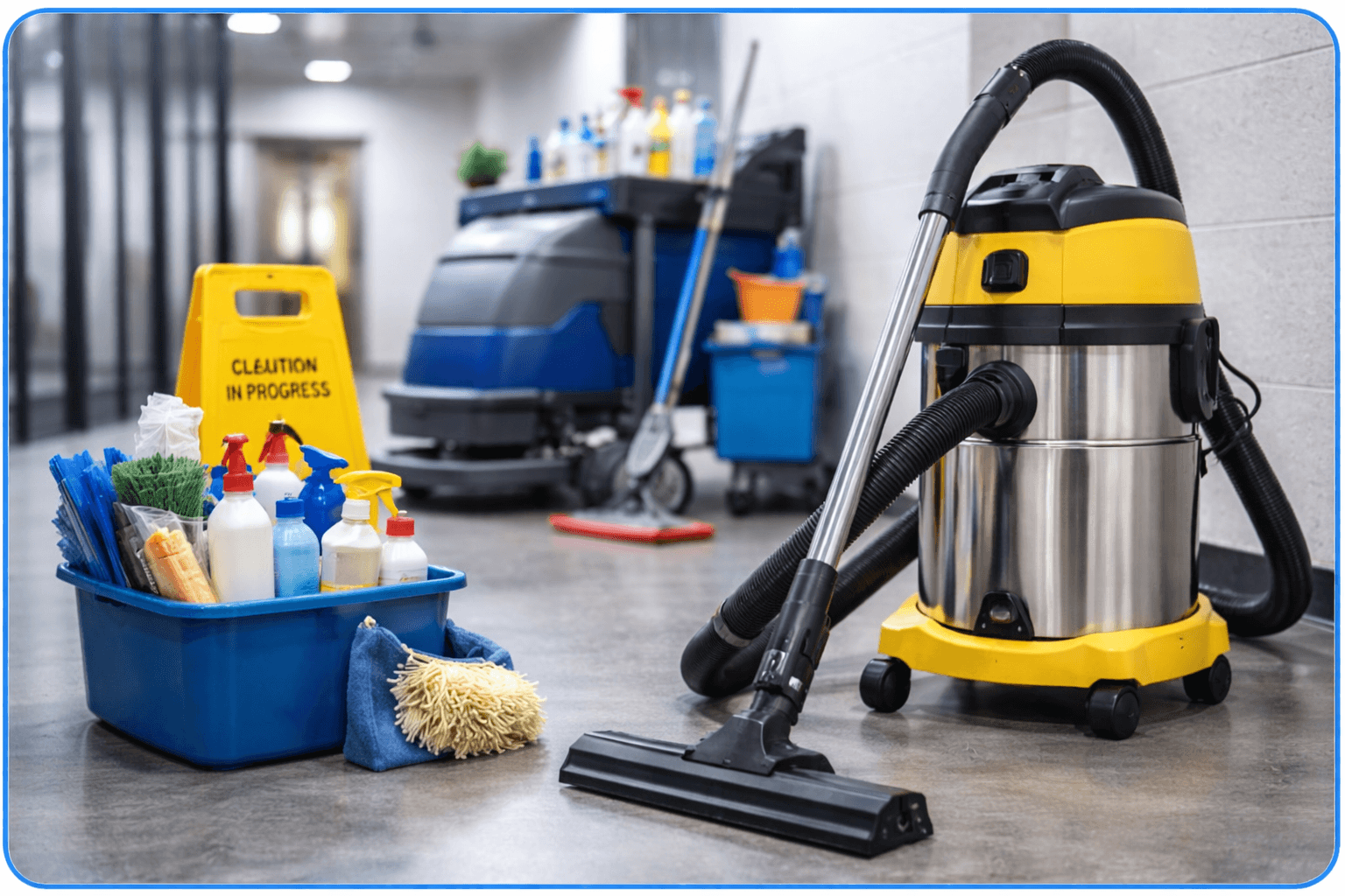 Reinigiungsutensilien