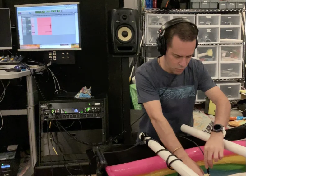 Foley Recording Session for Undersea
