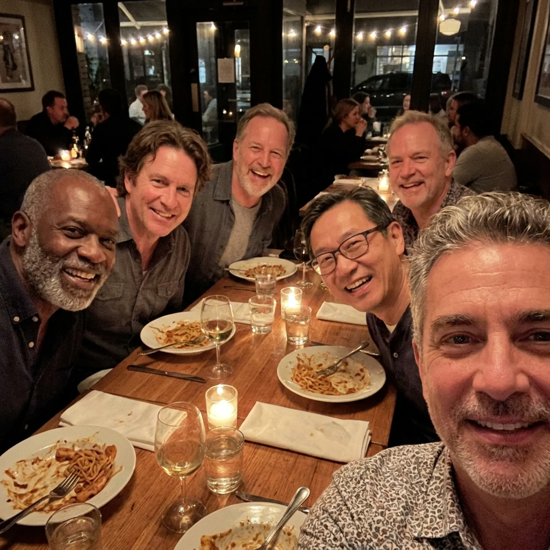 Mingleo dinner - 3 gay men