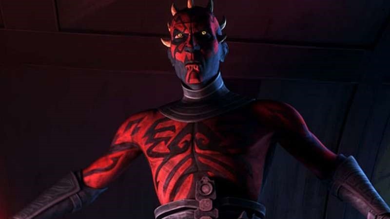 Darth Maul staring