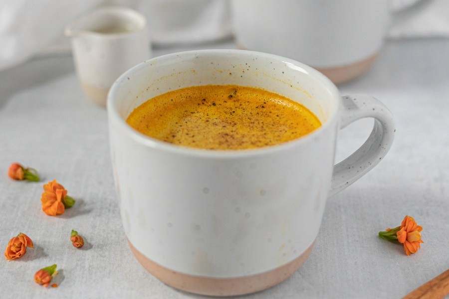 Tazza di latte d'oro
