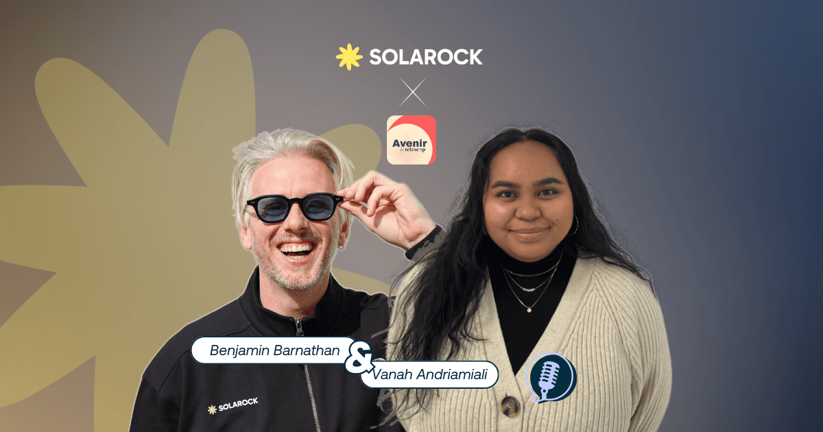 image représentant le visuel du podcast avenir by telescop